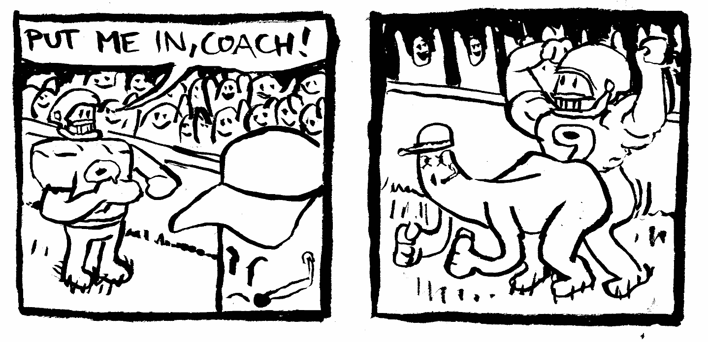 Having sex with the football coach field game day bench pigskin gridiron gay