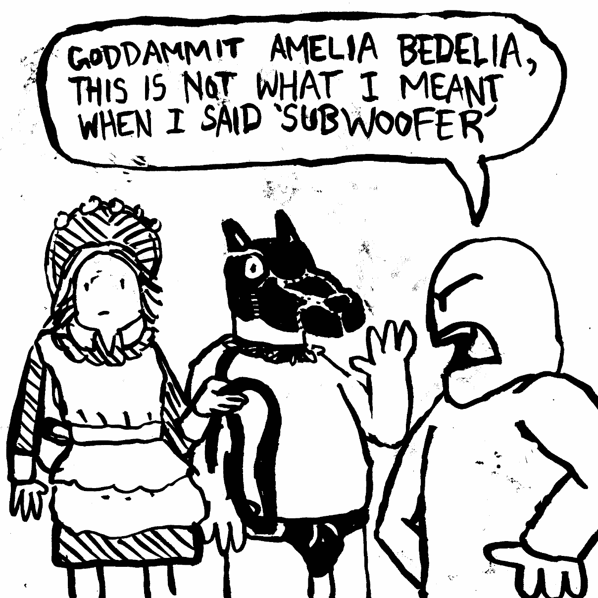 amelia bedelia pup play fetish submissive dammit this is not what I meant takes things too literal